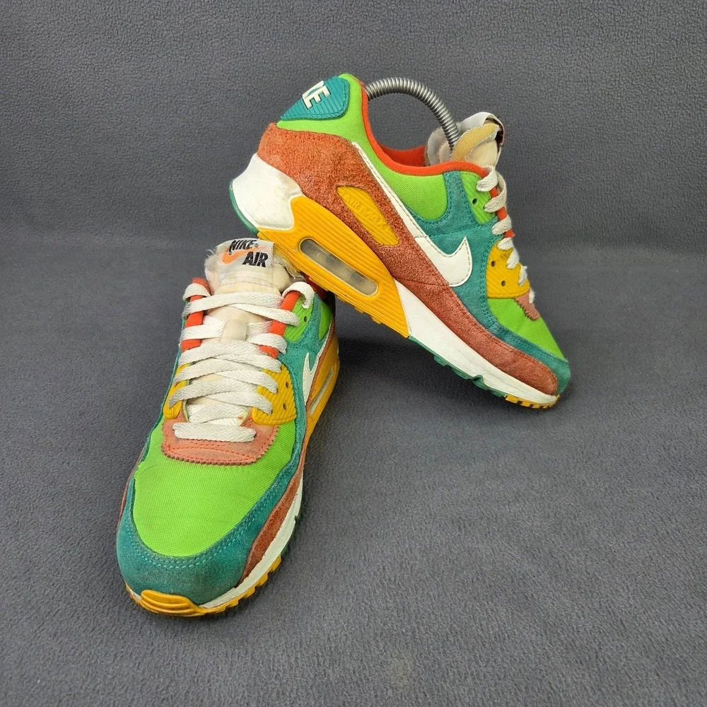 Nike Air Max 90 SE Running Club Roma Green DC9336-300 Men's Size 7.5